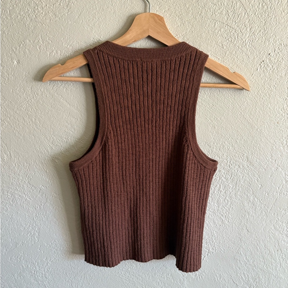 Madewell Ribbed Knit Top - Picture 4 of 4